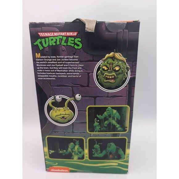 NECA Teenage Mutant Ninja Turtles Sewer Heros Series Toxicity Now! Muckman New! - Picture 3 of 3